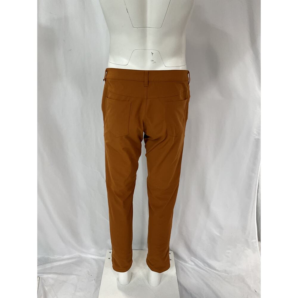 Lululemon 'Abc' Brown Classic-Fit Pant 34 *Warpstreme Size 36 - Picture 3 of 5